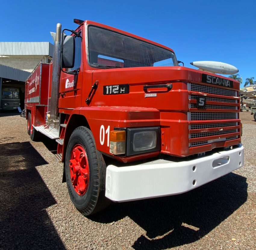 VIATURA CAMINHÃO DE BOMBEIRO SCANIA 112H