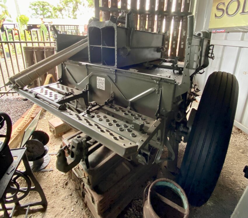 REBOQUE CANHÃO KRUPP