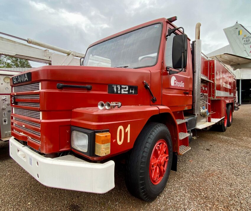 VIATURA CAMINHÃO DE BOMBEIRO SCANIA 112H